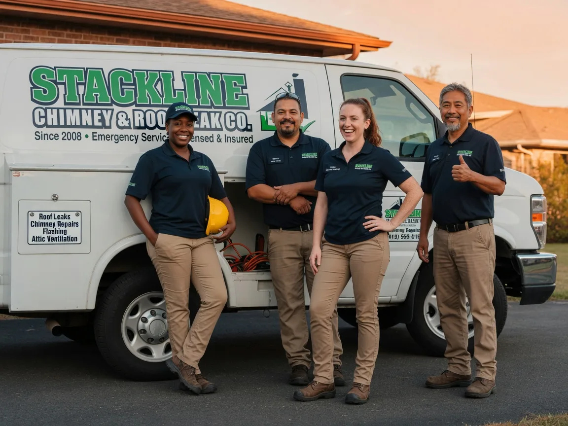Chimney flashing repair company in Ranchita, CA